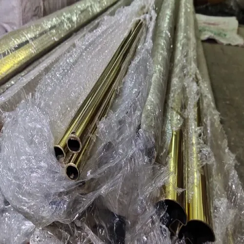 Decorative Color Stainless Steel Pipes Gold Mirror Polish Manufacturers in Mumbai
