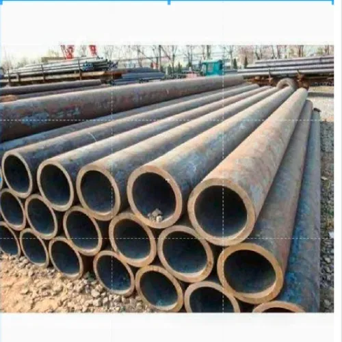 Silver 6 inches 4mm Mild Steel Round Seamless Pipe Manufacturers in Mumbai